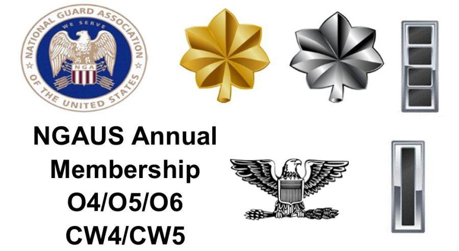NGAUS Annual Membership O4/O5/O6/CW4/CW5